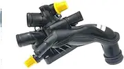 9808647080 Cooling System Pump Coolant Thermostat Hose Compatible For Peugeot 207 308 1.6T/Citroen C4 L C4(B7) DS3/4/5/6 Heating Thermostat