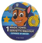 Paw Patrol Chase Backpack Magic Face Washer Flannel Towel Cloth Cotton Bathroom