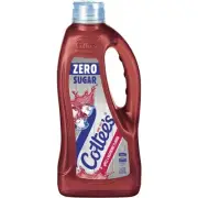 Cottee's Zero Sugar Cordial Apple & Raspberry Cordial Bottle 1l