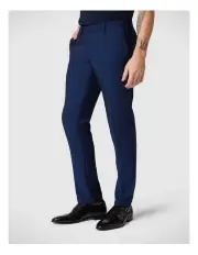 [Politix] Ultra Slim Fit Tuxedo Pant in New Navy