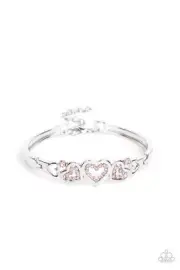 Paparazzi Seriously Smitten Pink Bracelet
