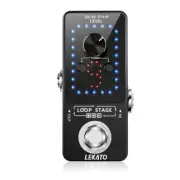 Looper Effect Pedal with 9 Loops Tuner Function, Guitar Effects 40 Minutes Unlim