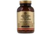 Solgar Brewer's Yeast 7 1/2 Grains + Vitamin B12 250 Tablets