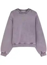 Alexanderwang.t Logo Jersey Sweatshirt - Lilac - L (UK14 / L) L (UK14 / L)