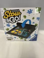 New Ravensburger Puzzle Stow & Go Storage System Roll Up Mat 39x22 in / 1000 Pcs
