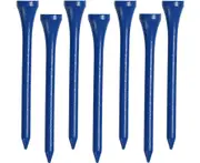 Golf Tees, 2 3/4 Inch, 70 Count, Professional Deluxe Wooden Golf Tee, Natural Hard Wood Golf Tee - Blue