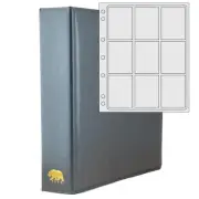 Manor Library Album with Collector's Pages for 45 Coins in Standard Certified...