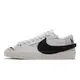 Nike 休閒鞋 Blazer Low 77 Jumbo 白 黑 大勾勾 女鞋 解構 【ACS】 DQ1470-101