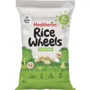 Healtheries Rice Wheels Chicken Multipack Gluten Free Lunchbox Snacks 21g x 6 pack