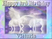 UNICORN HORSE REAL EDIBLE ICING CAKE TOPPER PARTY IMAGE FROSTING SHEET