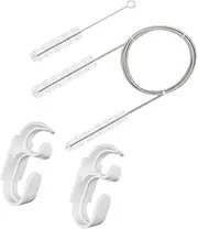 KiBcsLic 2x Cpap Hose Cleaning Brushes for Streamlined Maintenance, Style B