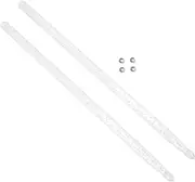 GREENADSCAPE 1Set Glow the Dark Percussion Drumsticks Fluorescent Drum Sticks for Music Bands for Various Drums and Musical Styles Red Blue Bubble Design