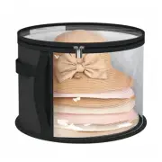 Multi-purpose Hat Holder Bag Storage Box Dust Case Sundries Storage Hat Bucket