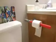 lightsaber bathroom toilet paper holder | light saber | towel | Star wars decor