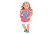 Our Generation Doll by Battat- Jenny 18" Deluxe Posable Baking Fashion Doll- for Girls Aged 3 Years Up