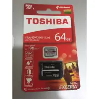 在飛比找蝦皮購物優惠-TOSHIBA 64g microSDXC UHS-I U3