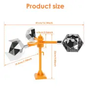 Bird Repeller Wind Driven Bird Repellent Mirror Reflecting Design Bird qimoW