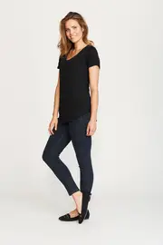 The Cross Over Back Tee--THRE-17042