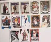 (13) Kevin Durant Basketball Card Lot Warriors & Nets & Thunder