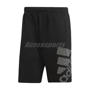 adidas 短褲 4KRFT Sport Graphic Shorts 黑 白 男款 運動褲 健身 訓練 運動休閒 【ACS】 DU0934