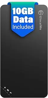 GlocalMe U3 Mobile Hotspot Device with US 10GB Data 30 Days, Portable WiFi Hotspot for Travel in 200+ Countries, No SIM Card Needed, Smart Local Network Auto-Selection, 10 Connected Devices