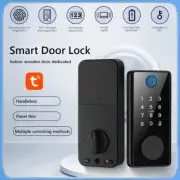 Smart Door Lock Electronic Door Lock Biometric Fingerprint Password APP Card Key