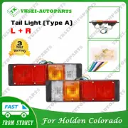 2x LH+RH Tail Light Lamp (Type A) Suit For Holden Colorado RC RG 08~17 Tray Ute