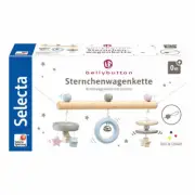 Selecta toy star wagon chain wagon chain toddler toy wood 63 cm