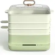Electric Rice Roll Machine, Electric Steamer Steamer, Intestinal Powder Machine, Home Drawer Type Liangpi Machine, Food Multifunction Breakfast Machine, for Cooking Dim Sum Buns Dumplings