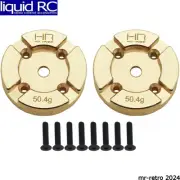 Hot Racing UTBM21CH 50.4g Brass Currie F9 Portal Knuckle: UTB18