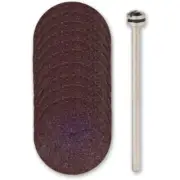 5 x Proxxon Corundum Cutting Discs and arbor - 38mm