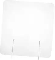 Gadpiparty 1Pc Sneeze Guard Protective Shield Barrier Board Transparent Acrylic Partition Screen Divider for Family Use Easy to Clean Professional Segregation Reliable