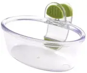 Dexas Klip Cup Clear (Green) - Large Small
