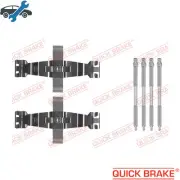 ACCESSORY KIT DISC BRAKE PAD 109-0022 FOR AUDI Q5/Van A7/Sportback A6/C7 OPEL