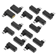 Type C Power Adapter Type C Male to 5.5x2.1/5.5x2.5/4.5x0.6/7.4x5.0/6.0x0.6mm