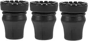 3Pcs Skid Crutch Foot Covers Durable Skid Cane Pad for Trekking Poles and Walking Sticks Inner Essential Accessory for Hiking and Outdoor Activities