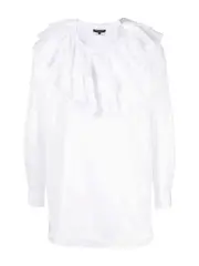[COMME des GARCONS HOMME PLUS] 荷葉領襯衫