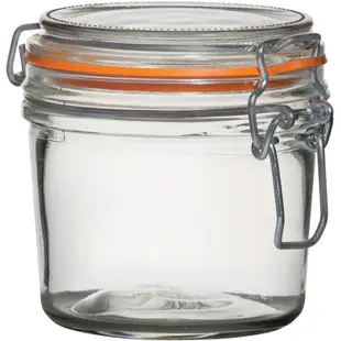 台灣現貨 英國《Utopia》扣式玻璃密封罐(橘350ml) | 保鮮罐 咖啡罐 收納罐 零食罐 儲物罐