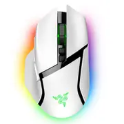 Razer Basilisk V3 Pro Wireless Gaming Mouse - 3 Connection Modes - White