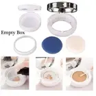 Box With Powder Puff Air Cushion Mirror Case Refillable BB Cream Container