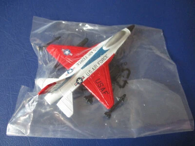 Vintage DER GRUNE PUNKT Diecast Military Airplane F-16 *