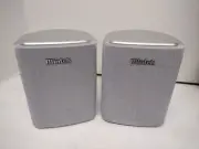 Mintek SP-8700 Book Shelf Speakers Camper Office Garage New