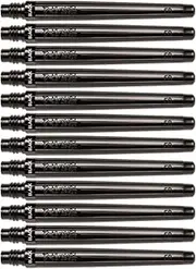 Pentel Arts Colour Brush Refill Cartridge For GFL-101X Black Ink, Box of 12 Refills (FR-101X)