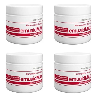 1-4PCS EMUAID Max First Aid Ointment - 2 Ounces