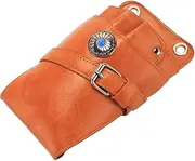 Minkissy Hair Scissors Waist Pouch Barber Tool Bag Stylist Accessory Organizer Compact Hairdressing Kit