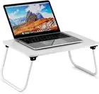 Folding Lap Desk Laptop Stand Bed, Breakfast Serving Tray Portable & Lightweight