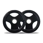 10kg Olympic Rubber Weight Plates Pair