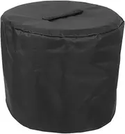 Outdoor Fire Pit Cover Patio Fire Pit Table Cover Oxford Cloth Lightweight Rainproof Easy to Install