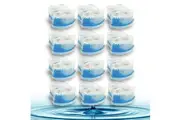 Crystal Pure Cartridge Refills for Braun Clean & Renew Compatible with All SmartCare Cleaning Centers Shavers 12-Pack