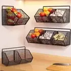 Condiments Spice Storage Rack Onion Ginger Garlic Drain Basket Household